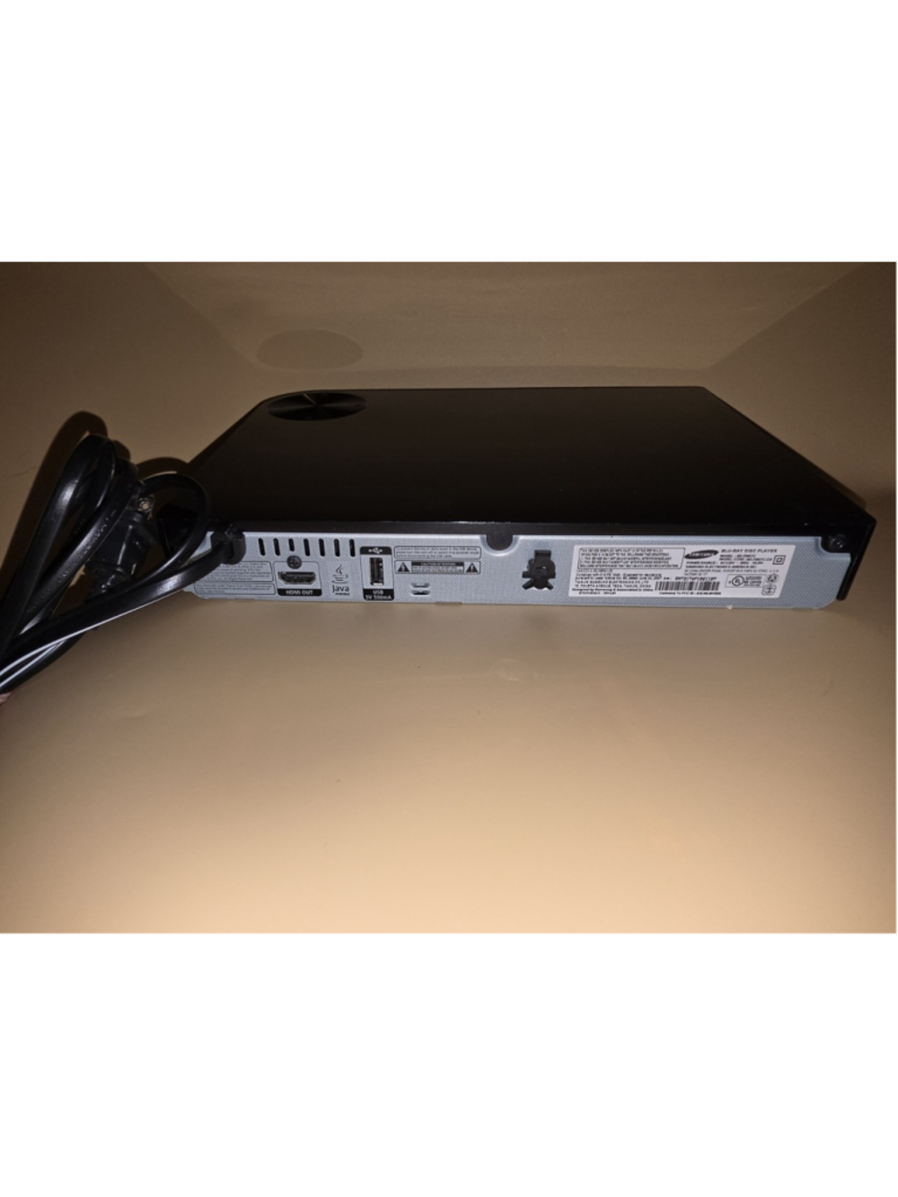 Samsung BD-FM57C Blu-ray Player Works No Remote - Picture 5 of 10